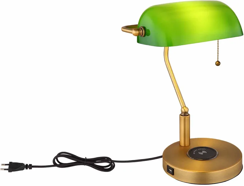 tafellamp Antique - metaal - 2491W fra Globo i Messing – produktbillede