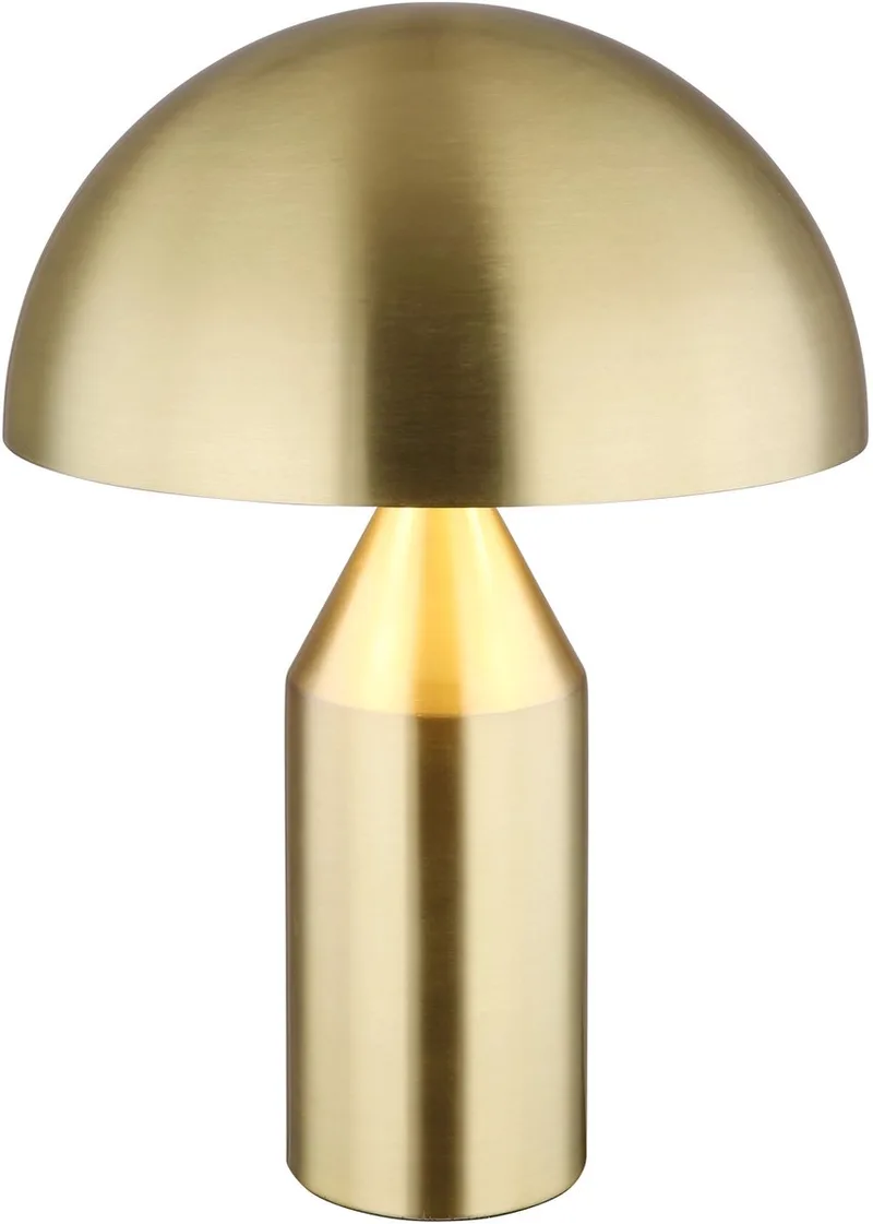 Tafellamp - ATOMA - metaal - Ø 28cm - E27 - 21030M de Globo en Bronze – photo produit