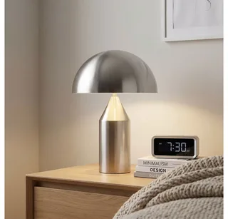 Tafellamp - ATOMA - metaal - Ø 28cm - E27 - 21030N fra Globo i Staal – produktbillede 4 af 5