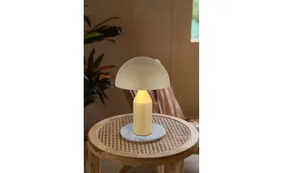 Tafellamp - ATOMA - metaal - Ø 28cm - E27 - 21030S fra Globo i Beige – produktbillede 3 af 3