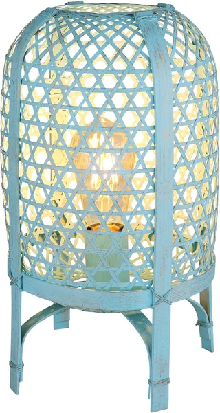 Tafellamp - CAIRO - metaal - Ø 22cm - E27 - 15762TA de Globo en Bleu – photo produit 1 sur 3