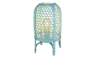 Tafellamp - CAIRO - metaal - Ø 22cm - E27 - 15762TA de Globo en Bleu – photo produit 2 sur 3