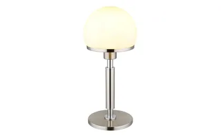 Tafellamp Haku chroom met wit glas - 21954C by Globo in Nikkel – product photo 2 of 3