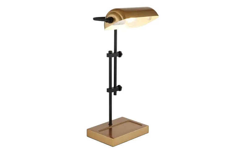 Tafellamp - MARID - metaal - notarislamp - E27 - 24918M by Globo in Natural – product photo 3 of 3