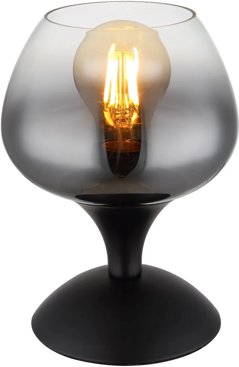 Tafellamp MAXY E27 Metaal ø15.0cm H:21.5cm de Globo en Matt zwart – photo produit