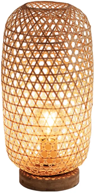 Tafellamp - Mirena - bamboe - Ø 22cm - E27 - 15367T1 by Globo in Natural – product photo 1 of 2