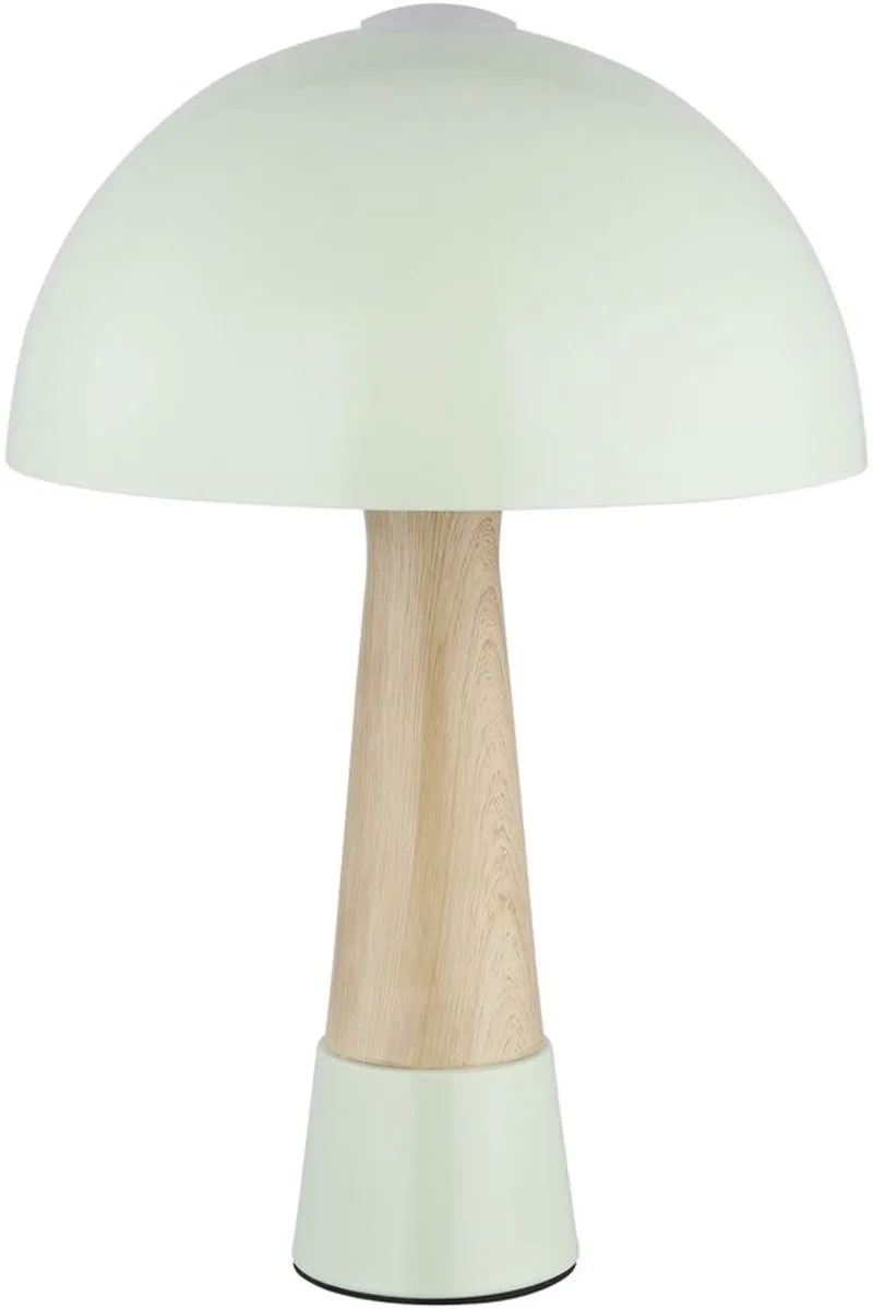 Tafellamp - PAULIN - metaal - Ø 25cm - E27 - 51570114 fra Globo i Grøn – produktbillede