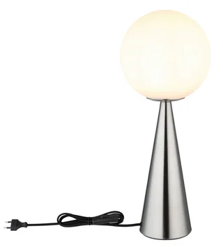 Tafellamp - PINPAL - metaal - Ø 20cm - E27 - 21031N fra Globo i Staal – produktbillede 4 af 5