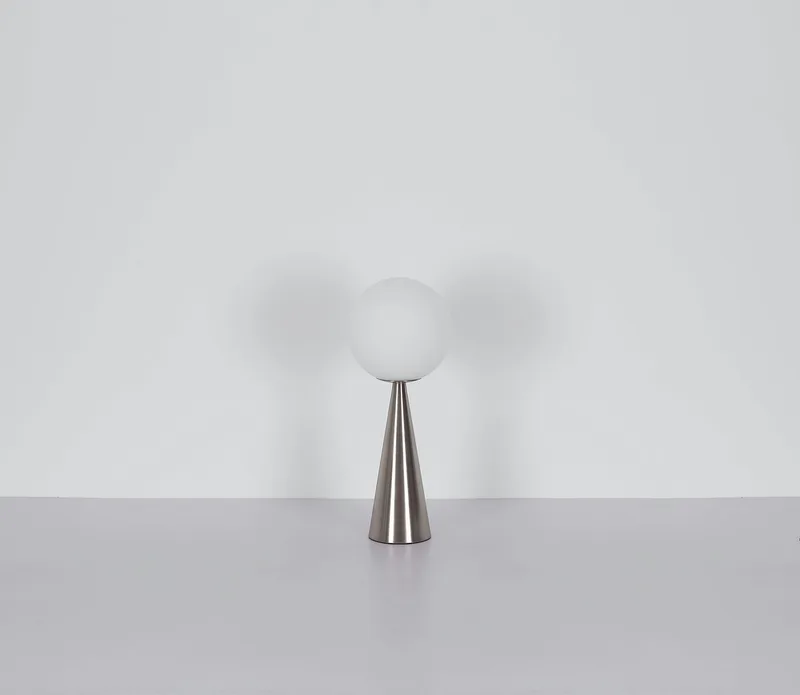 Tafellamp - PINPAL - metaal - Ø 20cm - E27 - 21031N fra Globo i Staal – produktbillede 5 af 5