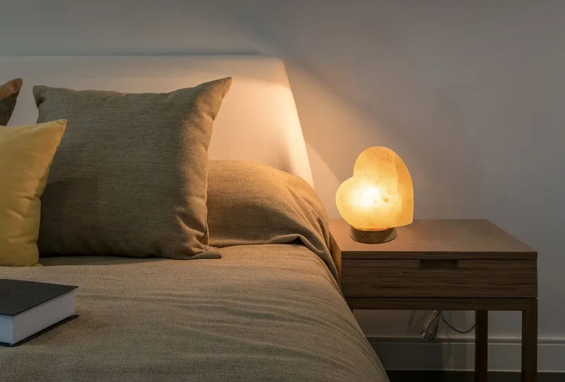 Tafellamp - STONE - glas - nachtkastlamp - E14 - 28308 von Globo in Mehrfarbig – Produktfoto