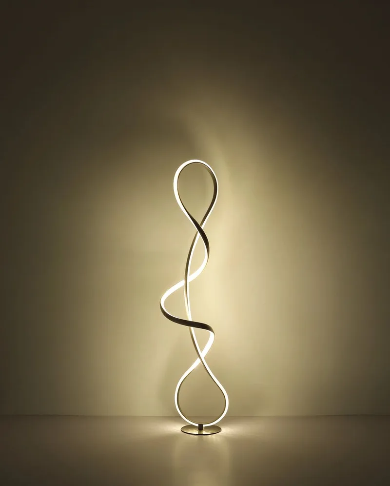 tafellamp - SWIRL - metaal - LED - 67341SN de Globo en Staal – photo produit 1 sur 3