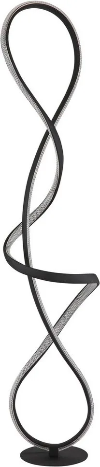 tafellamp - SWIRL - metaal - LED - 67341SS van Globo in Zwart – productfoto 3 van 5