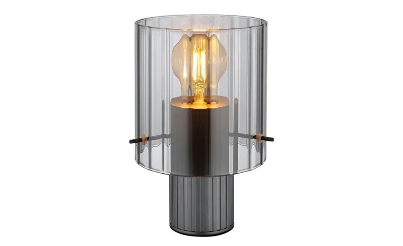 Tafellamp - TULIVAR - glas - Ø 14cm - E27 - 15904TS fra Globo i Sort – produktbillede 3 af 3