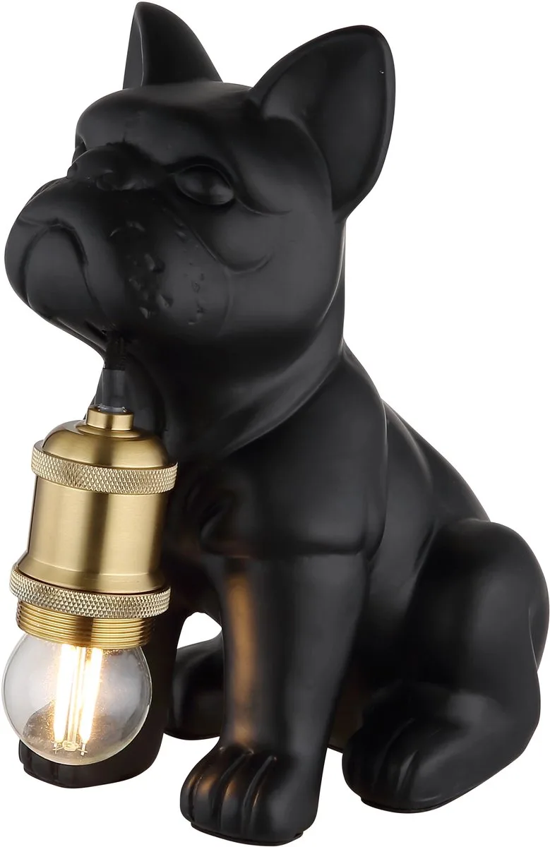 Tafellampje Dogo hond - 21740S de Globo en Noir – photo produit