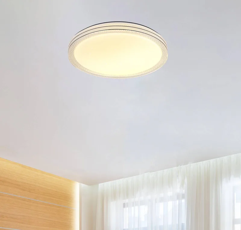 Veleno LED plafondlamp, wit, Ø 49 cm, glittereffect de Globo en Blanc, Noir, Helder – photo produit