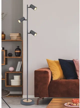 Lighting Stehleuchte von Globo in Schwarz – Produktfoto 1 von 3