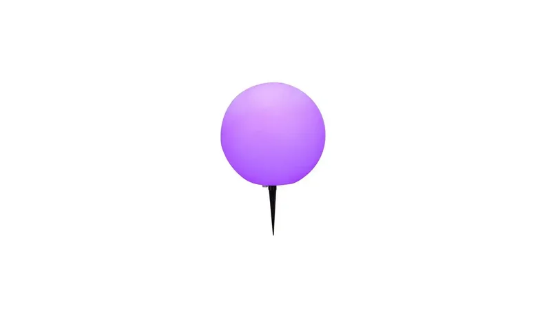 vloerlamp Toula - kunststof - 30 cm - E27 fitting - 31775 de Globo en Blanc – photo produit 3 sur 3