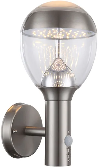 wandlamp Callisto - - metaal - 34250S fra Globo i Mørkegrå – produktbillede 1 af 3