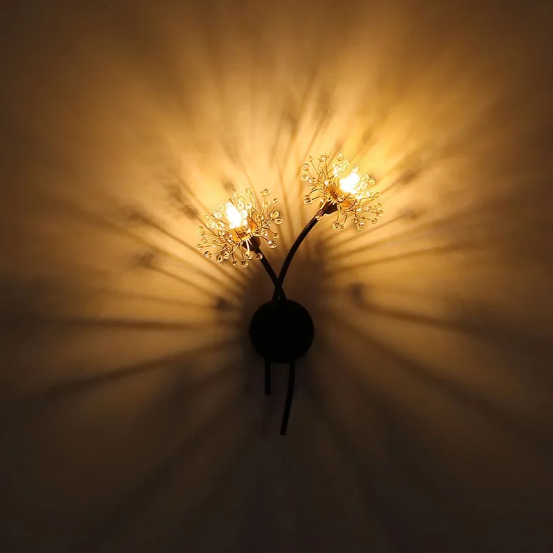 Wandlamp - FIORE - glas - G9 - 16054-2W by Globo in Amberkleurig – product photo