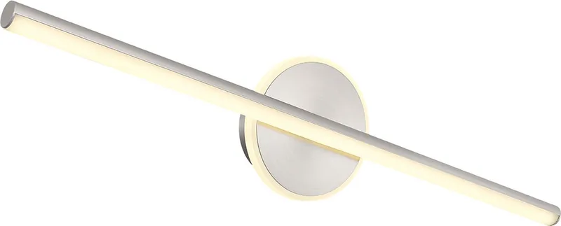 Wandlamp - Pepe - metaal - schilderijlamp - LED - 41924N van Globo in Nikkel – productfoto