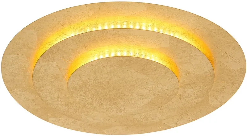 Wandlamp/Plafondlamp ringen- Diameter 35cm - Niet dimbaar by Globo in Gold – product photo