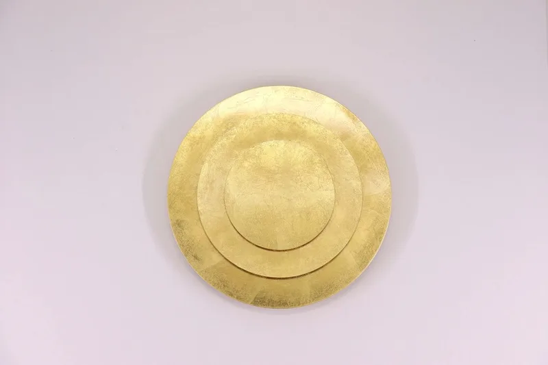Wandlamp/Plafondlamp ringen- Diameter 49cm - Niet dimbaar by Globo in Gold – product photo