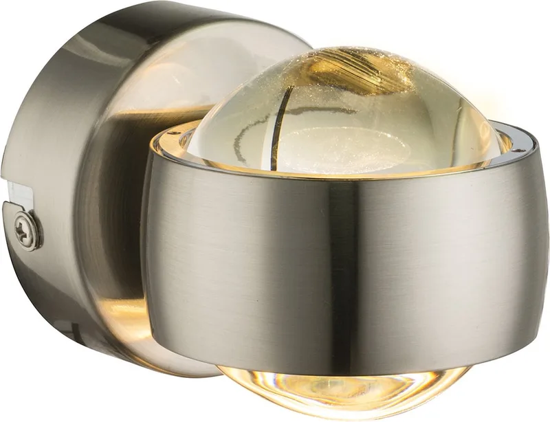 Wandlamp - RANDI - metaal - LED - 78290 fra Globo i Nikkel – produktbillede