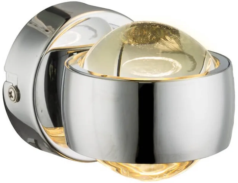 Wandlamp - RANDI - metaal - LED - 78292 de Globo en Chrome – photo produit