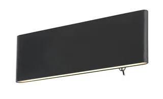 Wandlamp - Siegfried - aluminium - LED - 41751-8B fra Globo i Sort – produktbillede 2 af 2