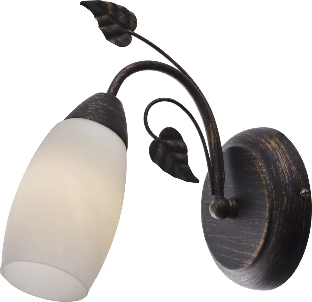 Wandlamp Venezia H 22 cm bruin fra Globo – produktbillede