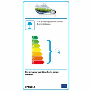 Badkamer plafondspot | 35 cm | oliver spots IP44 | 3 lichts | GU10 | wit | kunststof en metaal de Highlight – photo produit 3 sur 3