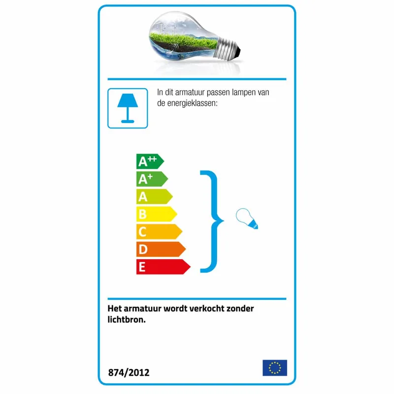 Badkamer plafondspot | 35 cm | oliver spots IP44 | 3 lichts | GU10 | wit | kunststof en metaal de Highlight – photo produit 3 sur 3