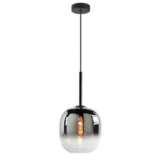 Hanglamp | 23 cm | Bellini | E27 | smoke zwart | glas metaal | moderne decoratieve verlichting de Highlight – photo produit 1 sur 3