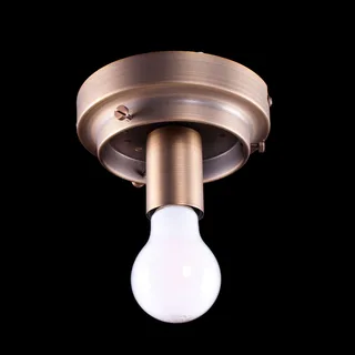 Hanglamp | 30 cm | art deco met bronzen armatuur | E27 | brons wit | glas metaal | art deco retro de Highlight – photo produit 3 sur 3