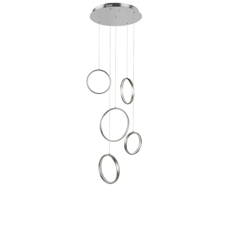 Hanglamp Olympia mat-chroom klein von Highlight – Produktfoto