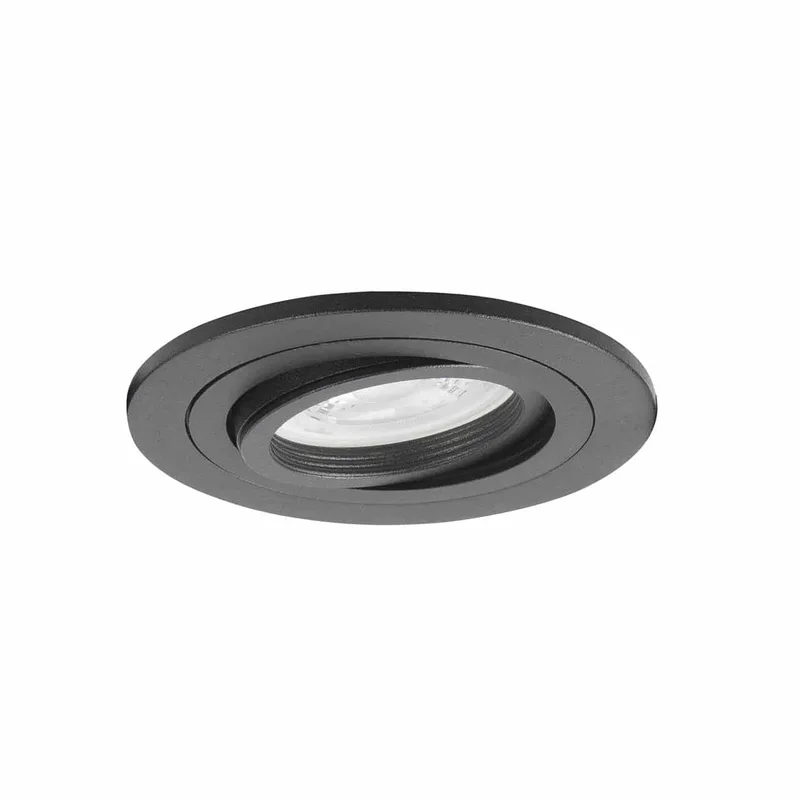 Inbouwspot rond richtbaar | zwart von Highlight – Produktfoto