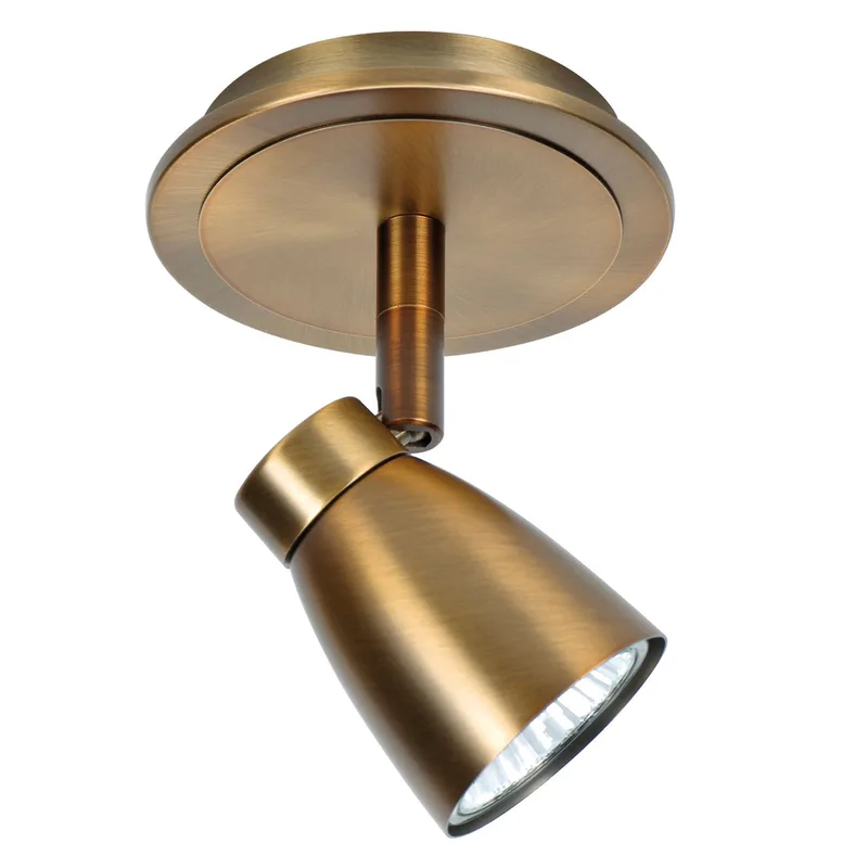 Klassieke bronzen verstelbare 1‑lichts spot Mirage de Highlight – photo produit 1 sur 3