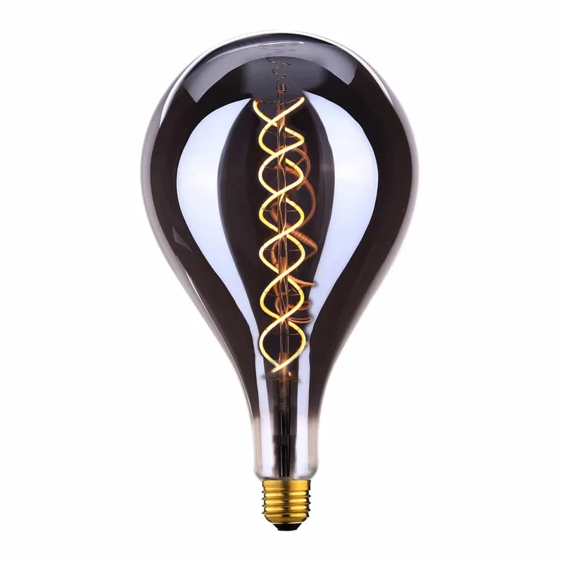 LED lamp | grijs smoke | dimbaar | E27 | 240V de Highlight – photo produit