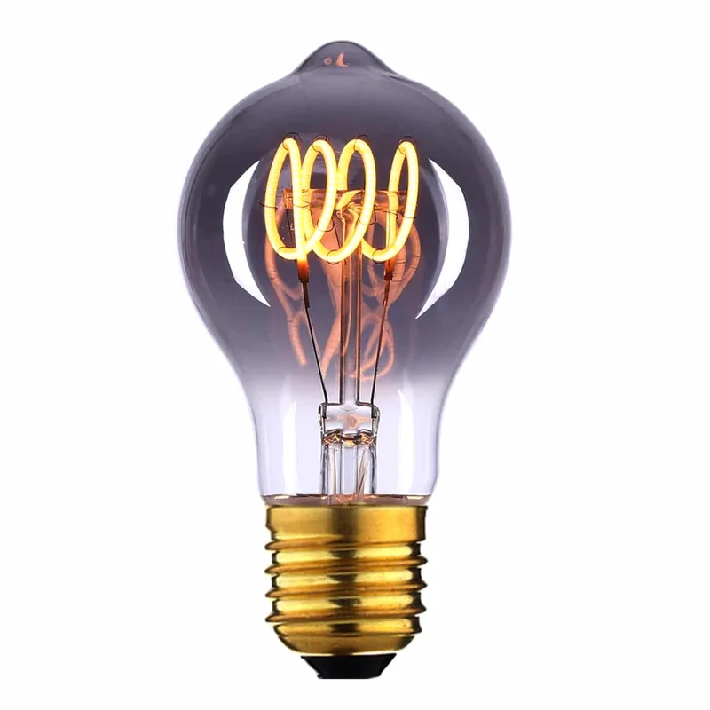 LED lamp | smoke grijs | dimbaar | E27 | 6 watt | Ø60 mm | 2200K | 150 lumen | 240V de Highlight – photo produit