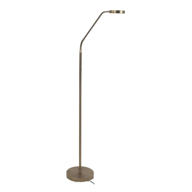 LED vloerlamp Comfort, 135 cm metaal CCT dimmer från Highlight i Brons – produktbild