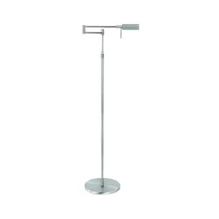 LED vloerlamp New Bari, hoogte 139 cm, metaal, dimmer