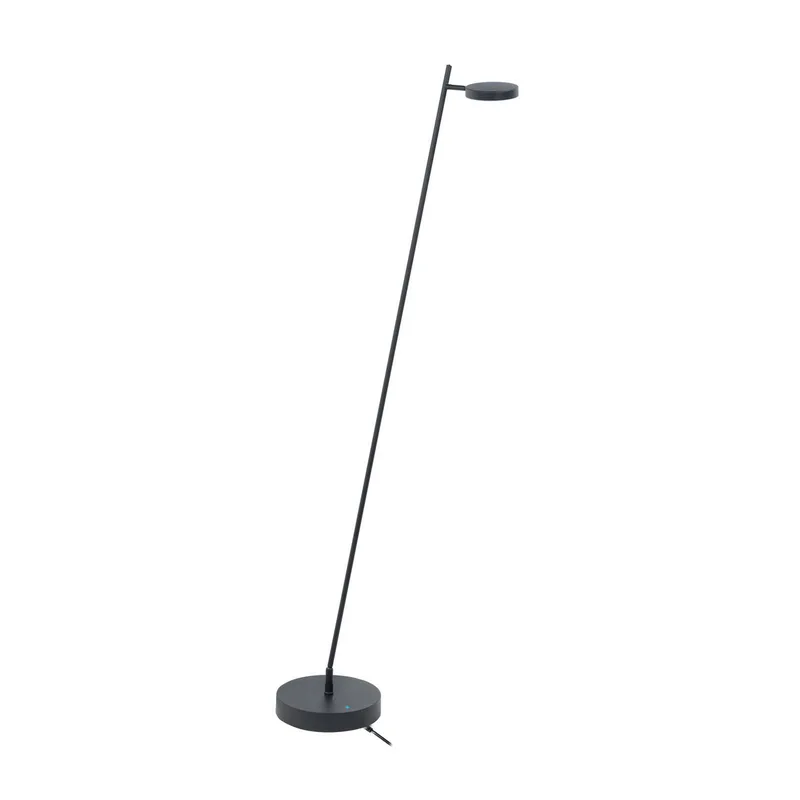 LED vloerlamp Round Move, 1-lamp 142 cm CCT dimbaar by Highlight in Black – product photo