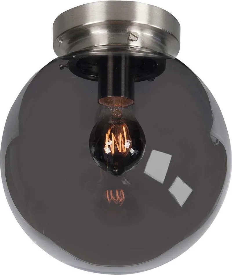 los glas Globe 25 cm de Highlight en Smoke – photo produit