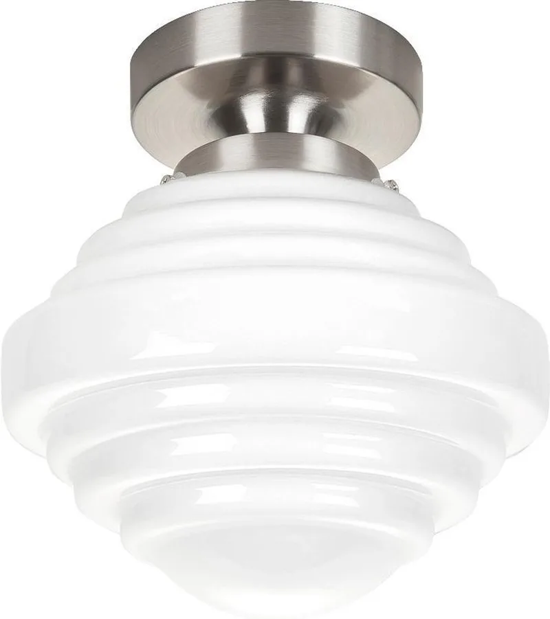 los glas York 15 cm fra Highlight i Hvid – produktbillede