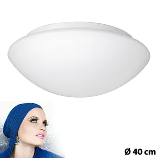 Moderne plafondlamp Neutral | wit | glas | Ø 40 cm | modern design fra Highlight – produktbillede 1 af 3