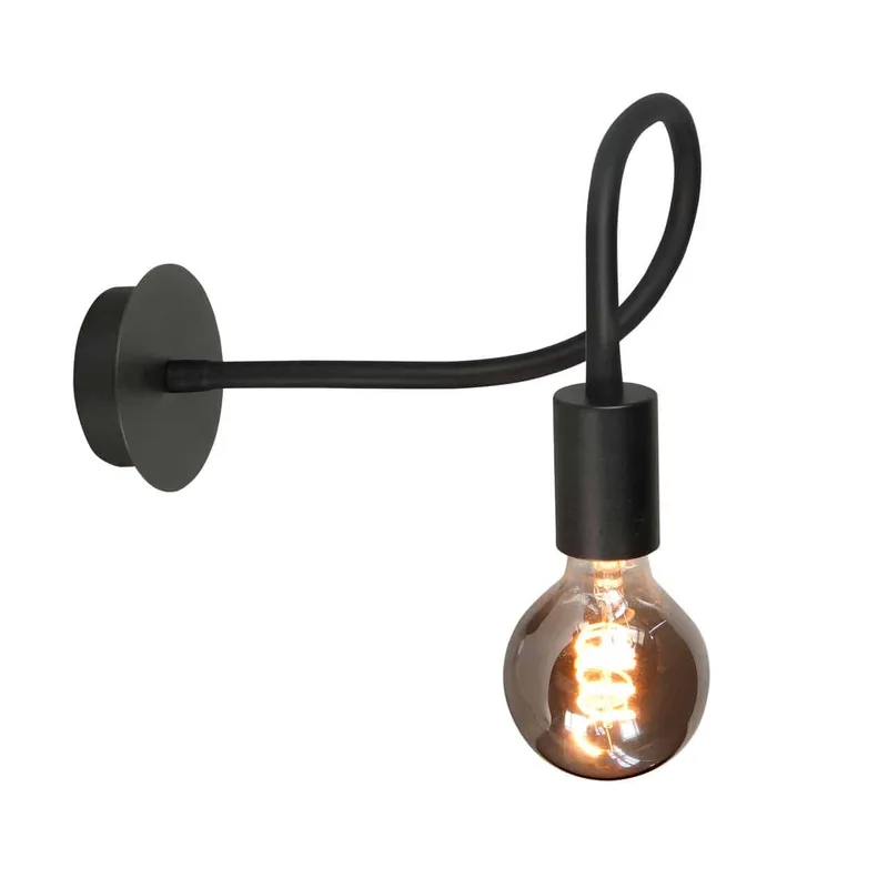 Moderne wandlamp Flex zwart by Highlight – product photo