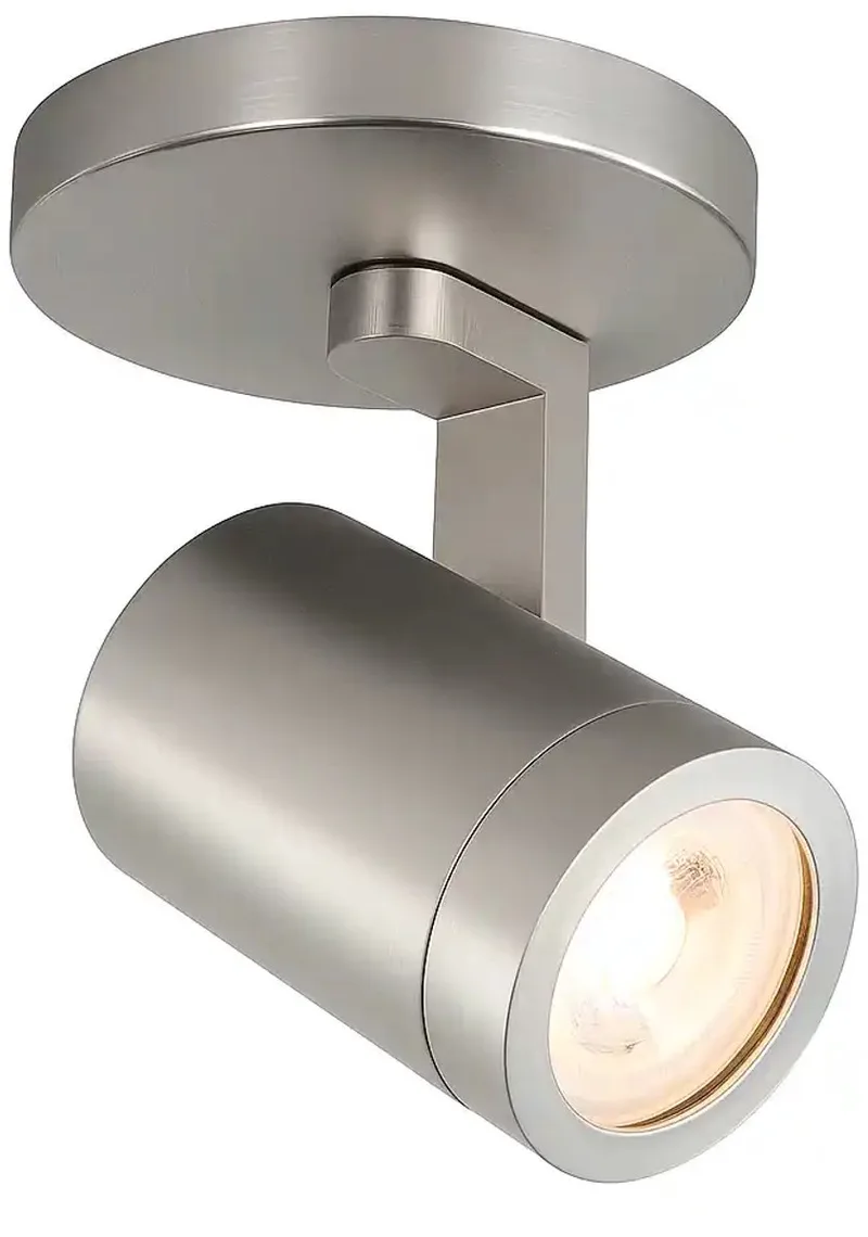 Opbouwspot Aston | Nickel | Rond | GU10 | 1-voudig | 10cm de Highlight en Metaal – photo produit