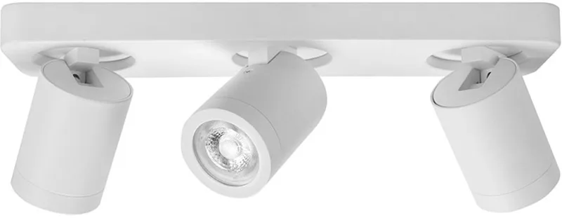 opbouwspot Oliver 2L balk - IP44 de Highlight en Noir – photo produit