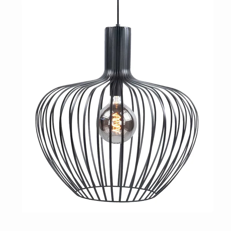 Open hanglamp Mela zwart 50 cm fra Highlight – produktbillede 2 af 3