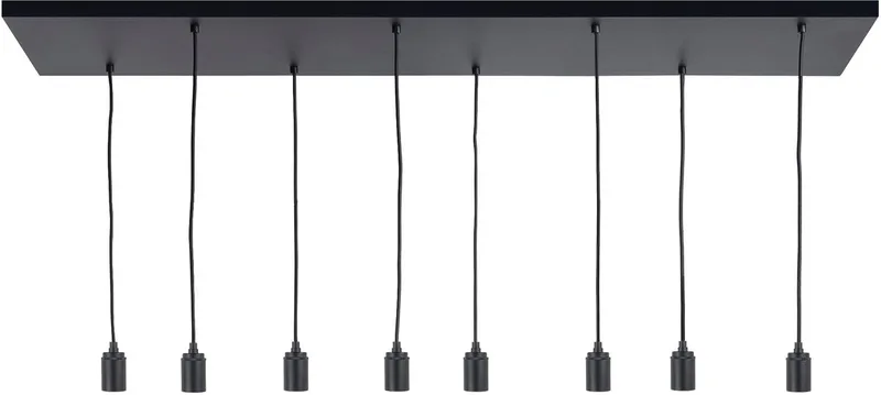 pendellamp Fantasy 8L van Highlight in Zwart – productfoto
